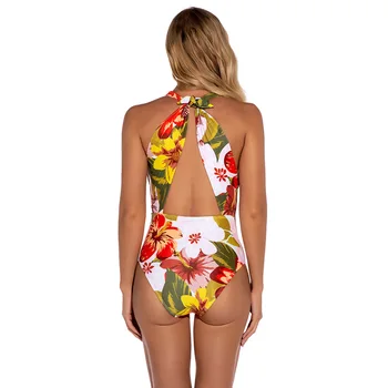 2021 Noi Femeile Sexy Beach Pentru Femei Costum De Baie Costum De Baie Căptușit Tipărite De Costume De Baie Push-Up Sutien Bikini-O Singură Bucată De Baie