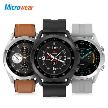 2021 Noi Microwear L19 Ceas Inteligent Bluetooth Apel Impermeabil ECG Tensiunii Arteriale Rata de Inima Tracker de Fitness Smartwatch L15 L16