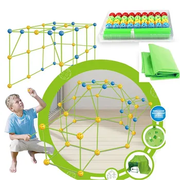 2021 Nou DIY Cort pentru Copii Jucărie Clădire Jucărie Kituri de Băieți Și Fete, Cadouri de Gândire Spațială Jocuri de Asamblare de Învățământ