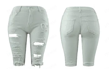 2021 Primăvara și Vara Stil de Moda pentru Femei Blugi Blugi Scurte Pantaloni pentru Femei Blugi Femei