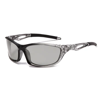 2021 Sport Polarizati Fotocromatică Chameleonsquare ochelari de Soare Piața Bărbați Femei Soare Pahare UV400 ochelari de Soare Polaroid pentru Femei Barbati