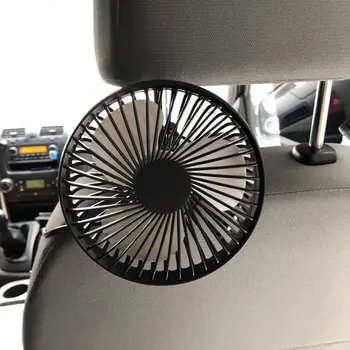 2021 Universala 5 inch Mașina Înapoi a Scaunului Tetiera Trei trepte de 5V USB Ventilator Cu Întrerupător de Aer de Răcire Ventilator pentru Călătorie Acasă Camion Masina