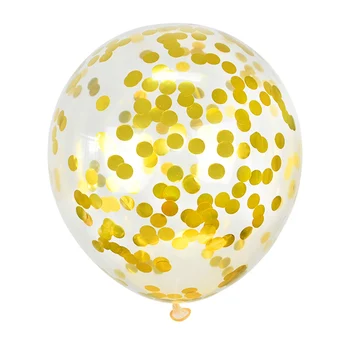 20buc Confetti Baloane Set Rose Gold Metalic Chrome Balon de Decorare Ziua de nastere Cadou de Aniversare de Nunta Globos Consumabile Partid