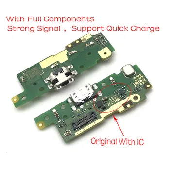 20buc/lot Conector Dock Încărcător Micro USB Port de Încărcare Cablu Flex Microfon Bord Pentru Motorola Moto păstrăm E6 E6 E7 Plus