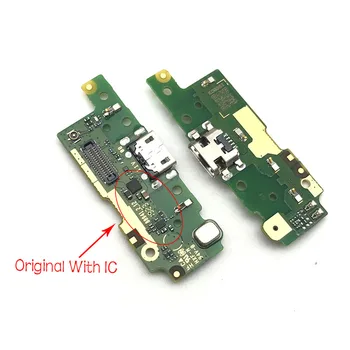 20buc/lot Conector Dock Încărcător Micro USB Port de Încărcare Cablu Flex Microfon Bord Pentru Motorola Moto păstrăm E6 E6 E7 Plus