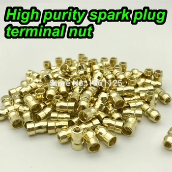 20BUC/LOT de înaltă calitate terminal piuliță spark plug dop filetat de cupru