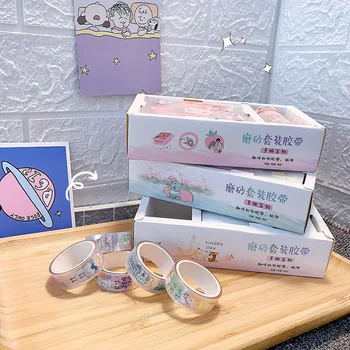 20buc/Set Benzi Adezive Autocolante Decorative Papetărie Drăguț Washi Tape Set DIY Planificator de Bandă de Mascare Jurnal Album Decor Decalcomanii