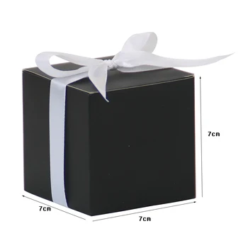 20buc/set Cutie de Bomboane Favoarea Aur Argintiu Negru Albastru pentru Nunta, Ziua de nastere Copil Decor Petrecere Cutie de Hârtie