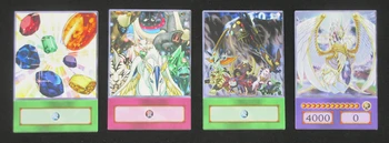 20buc Yu-Gi-Oh! Cristal Fiare Stil Anime Carduri Ruby Rubin Smarald broască Țestoasă Safir Pegasus GX Duel Link-uri Orica Carte de Hârtie