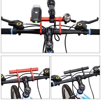 20cm Biciclete Extensia de Carbon Ghidon Lanterna Suport ghidon MTB Accesorii Extender Montare Suport Bicicleta Scuter