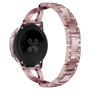 20mm Bijuterii din Otel Inoxidabil Curea de ceas pentru Samsung galaxy Watch Active 2 40mm/42mm /s2 /s4 inteligent brățară Brățară de Metal band