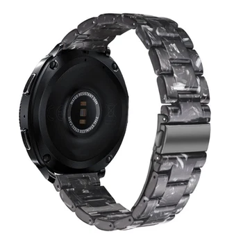 20mm Rășină curea de ceas pentru samsung galaxy watch active 2 S2 clasic galaxy 42mm trupa amazfit GTR 42mm amazfit bip brățară