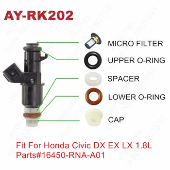 20Sets Injectorului de Combustibil Kituri de Reparatii Pentru toate modelele Honda Civic DX EX LX 1.8 L Părți #16450-ARN-A01 (AY-RK202)