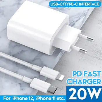 20W PD USB-C, Rapid de Încărcare de Tip C Încărcător Rapid NE Adaptor Încărcător Rapid Pentru iPhone 12 11 Pro Max 8 Pentru iPad, Pentru iPhone PD Taxa