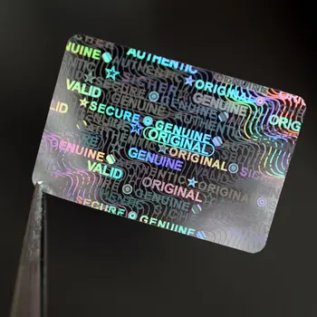 20x30mm Holograma Laser Holografic Autocolant Eticheta AUTENTIC AUTENTIC ORIGINAL VALABIL SICHER SIGUR autocolant de Securitate pentru pachetul