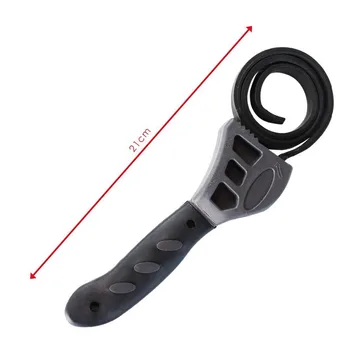 21cm-50cm Unealta Universală Cheie Rosu Negru Curea din Cauciuc Cheie Reglabilă Orice Formă Deschizator Multifuncțional Acasă Instrumente de Reparare