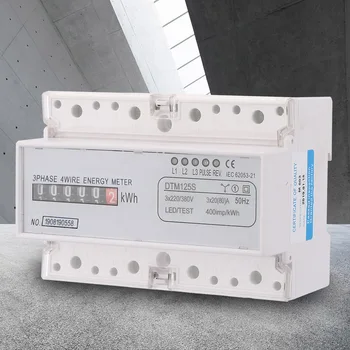 220/380V 20-80A Consumul de Energie Electric Digital Metru de Putere 3 Faze KWh Contor trifazat Contor Contor de Energie Instrument