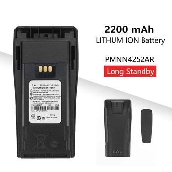 2200mAh PMNN4252AR Înlocuire Baterie Li-ION Pentru Motorola CP040 CP140 DP1400 Walkie Talkie