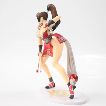 23cm Anime KOF Regele De Luptători Mai Shiranui Sexy din PVC figurina de Colectie Model de Jucărie