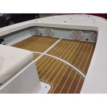 2400x900x5.5mm Auto-Adeziv EVA Spuma Barca Marine Barca Parchet Faux Barca lemn de Tec Foaie de Accesorii Marine Barca Decor Mat