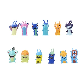 24buc/lot 4-5cm de Bumbac Film mini Slugterra PVC figurina Animal Papusa Jucării Pentru Copii Cadouri