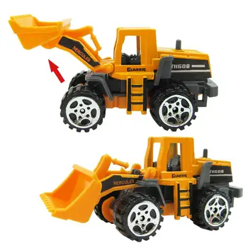 24BUC/Set Mini de Inginerie Auto Tractor de Jucarie basculanta Model Clasic Jucărie Aliaj Auto Jucarii pentru Copii de Inginerie Vehicul