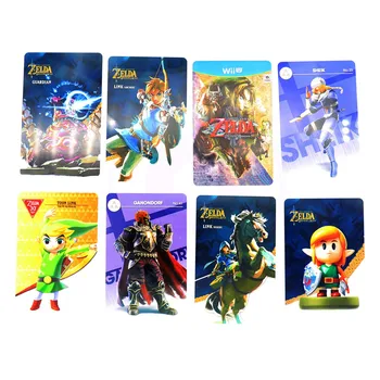 24buc/Set NFC Cărți de Joc Comuta & Wii U, 3DS The Legend Of Zelda BOTW Ntag215 Tag