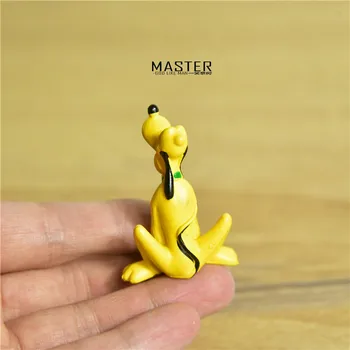 24piece/lot 4.5 cm mickey prieten drăguț plutoo câine PVC Acțiune Figura Model de Jucărie Decoratiuni DIY Materiale jucarii