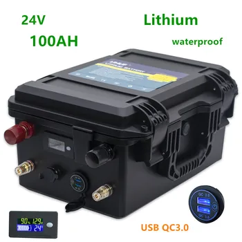 24v 100ah baterie de litiu lithium 24v acumulator 100ah 24v baterii cu litiu pentru invertor,elice de barcă,energie solară,etc.
