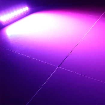 24W RGB LED UV Etapă de Perete de Spălare Bar Efect de Iluminat DMX Sunet Strobe Puls RDM DJ Disco Petrecere de Vacanță de Crăciun de Nunta Negru Lumini