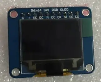 250 buc 0.95 inch Full Color OLED Display Ecran Modulul SSD1331 Conduce IC SPI Interface 96*64