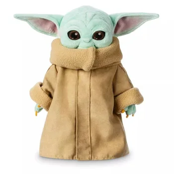 25CM Hasbro Baby Yoda Jucărie de Pluș Drăguț Star Wars Yoda Papusa Animale Umplute, Jucării de Pluș pentru Copiii Mandalorian Yoda Copii Jucarii Cadou
