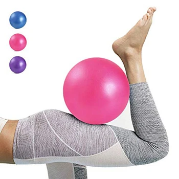 25cm Pilates Ball Mini Minge pentru Exercitii Rezistent cu Bile Gonflabile de Paie pentru Yoga, Pilates Exercițiu de Formare sală de Gimnastică