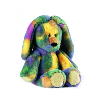 25cm Înălțime Stând Teddy bear bunney jucărie de pluș papusa moale curcubeu colorat urs iepure papusa ins noutate pentru cadouri