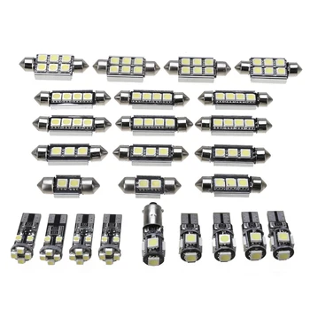 25pcs/set Auto Interior LED Alb Bec Kit de Super-Luminos Feston Lumini de Interior Pentru BMW X5 E70 M 2007-2013