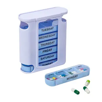 28 de Zile de Medicina Pilula Caseta de Călătorie Portabil Medicina Cutie Tableta Dozator Organizator de Droguri Repartitoare Organizator de Stocare Container