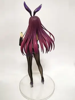 28cm Anime Soarta/Comanda mare Scathach Lancer Modifica Sashi Ugatsu Moale Bunny Fata Sexy Fete din PVC Figura de Acțiune Jucarii Model