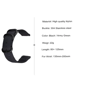 28mm Panza Barbati Watchbands pentru Șapte vineri Curea Nailon Accesorii Ceas Sport Respirabil brățară Brățară de Curea