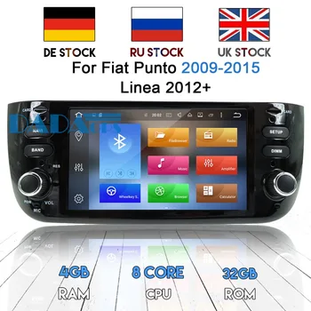 2din Android 8.0 7.1 Masina DVD player Navigatie GPS Radio Auto Stereo Unitatii Pentru Fiat Punto 2009-Linea 2012-2018 Multimedia
