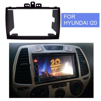 2DIN Car DVD, Radio CD Fascia Cadru Pentru Hyundai I20 I-20 2008+ Stereo Placa Panoului de Bord Mount Kit Adaptor Garnitura Bezel Angel Instala