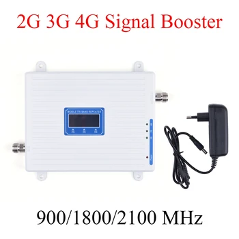 2G 3G 4G Telefon Mobil Semnal de Rapel 900/1800/2100MHz Tri-Band de telefonie Mobilă GSM DCS WCDMA, LTE Celulare Repetor Amplificator de Semnal