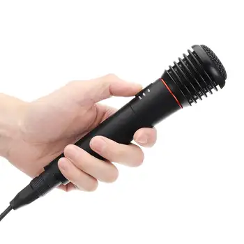 2in1 Portabile fără Fir Microfon Microfon Dinamic Cântând fără Fir Pentru Karaoke Party KTV Înregistrare Universal Vorbire în Public Etapă