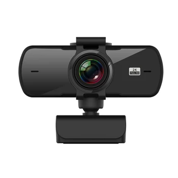 2K HD Mini Auto Focus Webcam Camera Microfon Pentru Calculator, Laptop Mini aparat de Fotografiat cu Unghi Larg Live Stream Web Camera Pentru Fotografiere Youtube