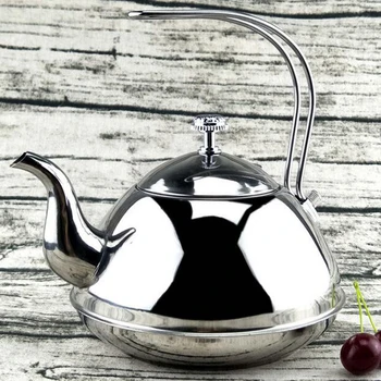 2L Ceai Ceainic Plită Fluierat din Oțel Inoxidabil Premium Robust Ceainic pentru Microunde