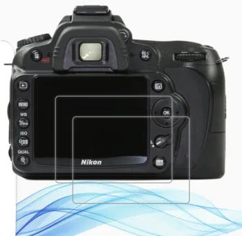 2Pack Pentru Nikon D7000 D90 0,3 mm 9H 2.5 D Clar Temperat Pahar Ecran Protector Camere Digitale SLR LCD Piele Guard Film