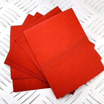 2piese Roșu Vulcanizat Fibra de Hârtie Mâner Demontabil Material Face Diy Cuțit Cuțit Accesorii Material