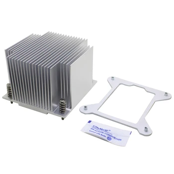 2U server CPU cooler radiator radiator de Aluminiu pentru Intel 1150 1151 1155 1156 i3 i5 i7 calculator Industrial de răcire Pasivă