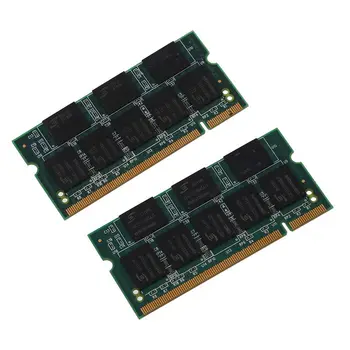 2x 1GB de Memorie 1G Memorie RAM PC2100 DDR CL2.5 DIMM 266MHz 200-pin pentru Notebook Laptop