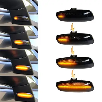 2x Dinamic LED-uri de Semnalizare de poziție Laterale Lumina pentru Peugeot 207 308 3008 5008 RCZ Partener Citroen C3 C4 Coupe Picasso, C5 DS3 DS4