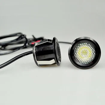 2x LED Alb led-uri Auto Eagle Eye styling Lumina DRL Daytime Running Light Autos rezervă de parcare inversă Licență bec Led 12v